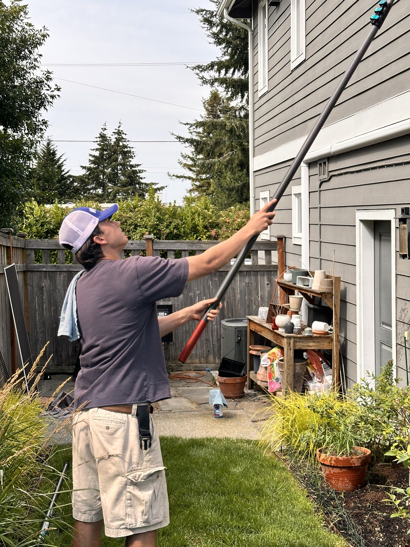 Full exterior cleaning job in Seattle